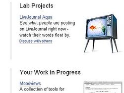 Скриншот страницы «LJ Labs» (с сайта «Lenta.ru»)
